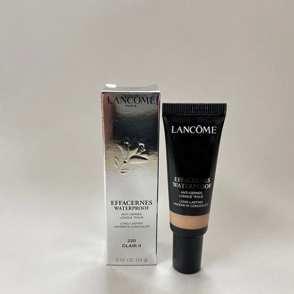 Lancome Effacernes Waterproof Long Lasting Undereye Concealer 0.52 oz 220 Clair - Picture 4 of 6